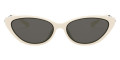 Bone / Dark Gray Solid