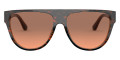 Brown Leopard / Gray Orange Gradient