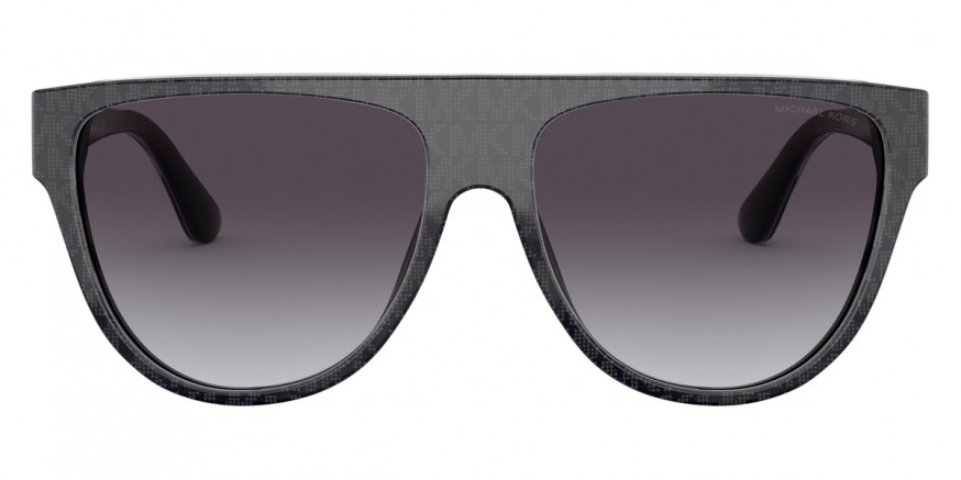 Color: Black Gray Jacquard Logo (35568G) - Michael Kors MK211135568G57