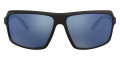 Matte Black / Blue Mirrored
