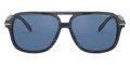 Gray Horn / Dark Blue Solid