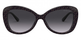 Color: Dark Brown Jacqaurd Logo (33558G) - Michael Kors MK2120F33558G58