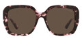 Pink / Dark Brown Solid