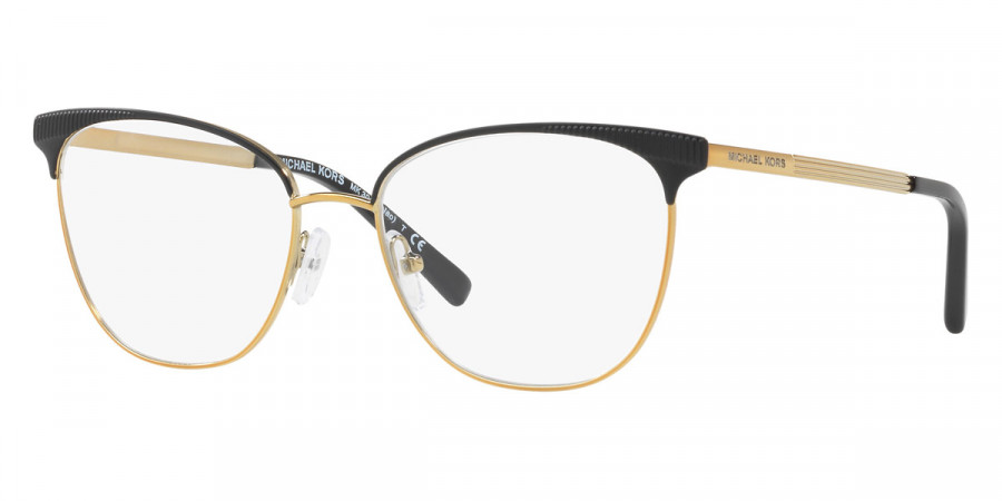 Color: Matte Black/Light Gold (1195) - Michael Kors MK3018119554