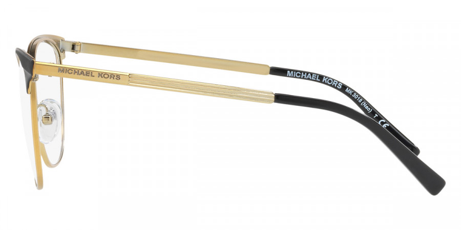 Color: Matte Black/Light Gold (1195) - Michael Kors MK3018119554