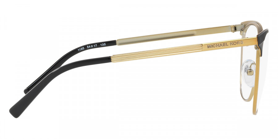 Color: Matte Black/Light Gold (1195) - Michael Kors MK3018119554