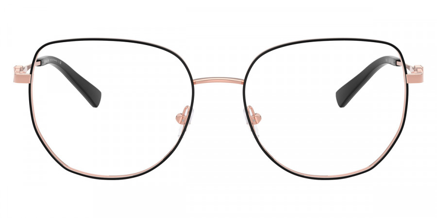 Michael Kors™ Belleville MK3062 1903 54 - Black Shiny/Rose Gold Shiny