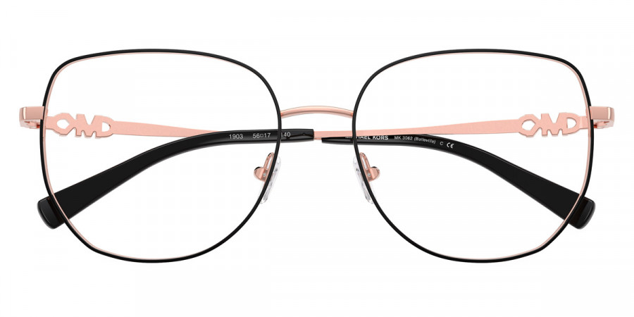 Color: Black Shiny/Rose Gold Shiny (1903) - Michael Kors MK3062190354