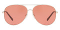 Light Gold / Coral Solild