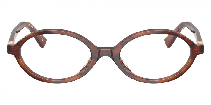 Miu Miu MU 01XV 26E1O1 50 - Striped Tobacco