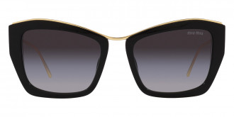 Miu Miu™ MU 02YS 1AB5D1 55 - Black