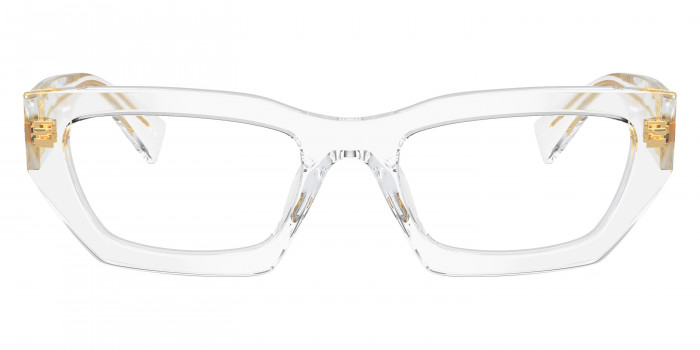 Miu Miu MU 03XV 16Q1O1 53 Medlar Transparent Eyeglasses