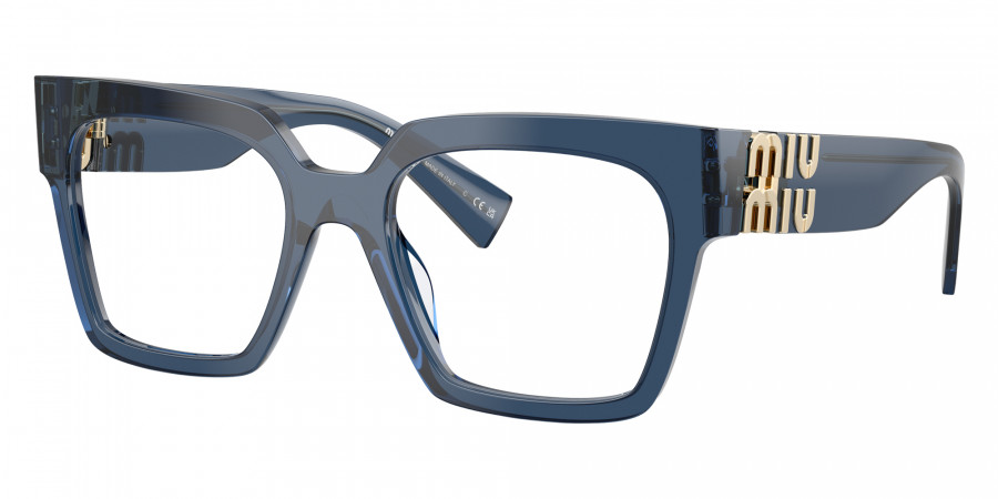 Color: Blue Transparent (08Q1O1) - Miu Miu MU04UV08Q1O150