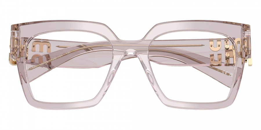 Color: Transparent Mauve (12W1O1) - Miu Miu MU04UV12W1O150