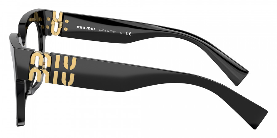 Color: Black (1AB1O1) - Miu Miu MU04UV1AB1O150