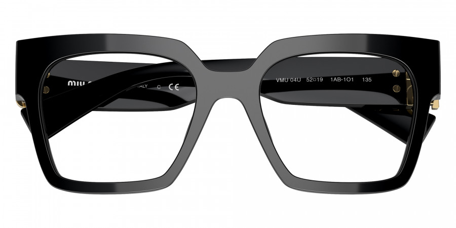 Color: Black (1AB1O1) - Miu Miu MU04UV1AB1O150