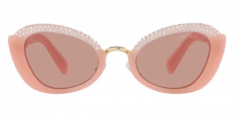 Color: Dark Pink Opal (03X08M) - Miu Miu MU05WS03X08M53