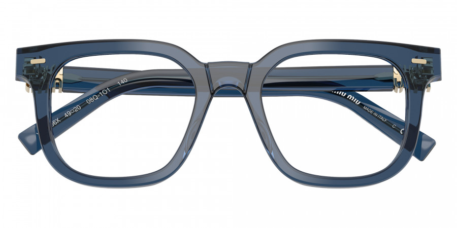 Color: Blue Transparent (08Q1O1) - Miu Miu MU06XV08Q1O149