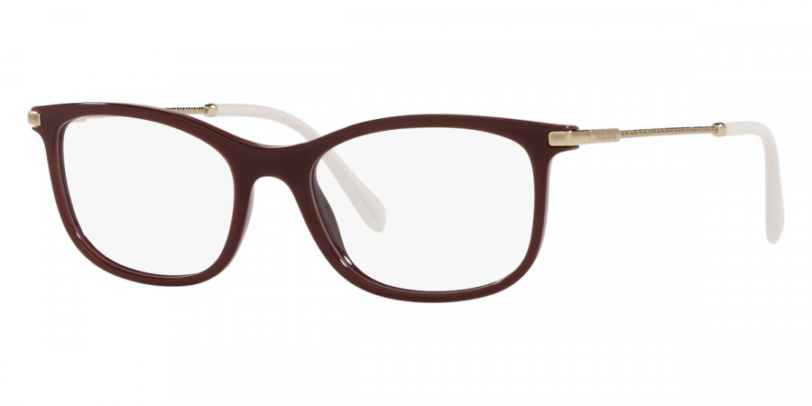 Color: Top Pink On Bordeaux (01T1O1) - Miu Miu MU09TV01T1O153