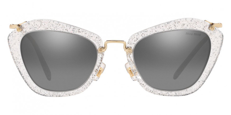 Miu Miu™ Special Project MU 10NS 1481B0 55 - Glitter Silver