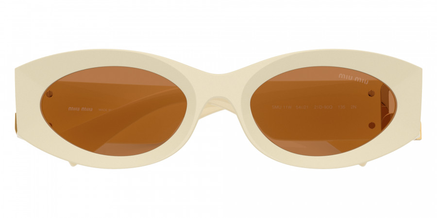 Color: Milk (21D90Q) - Miu Miu MU11WS21D90Q54
