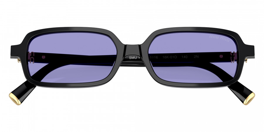 Color: Black (16K01O) - Miu Miu MU11ZS16K01O51