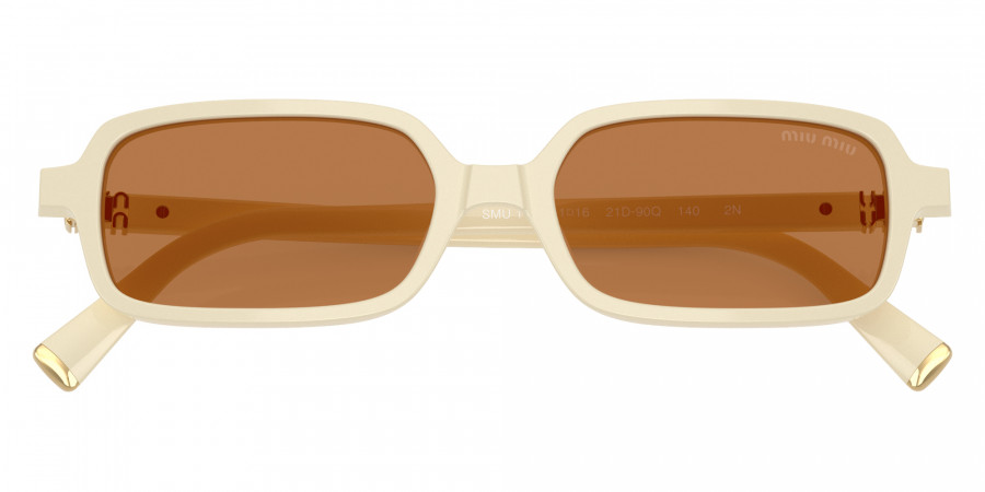 Color: Milk (21D90Q) - Miu Miu MU11ZS21D90Q51
