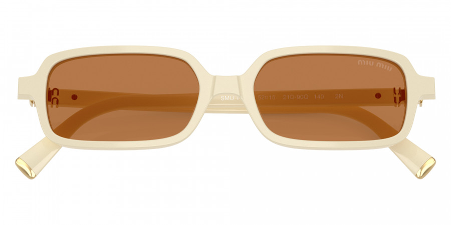 Color: Milk (21D90Q) - Miu Miu MU11ZSF21D90Q52