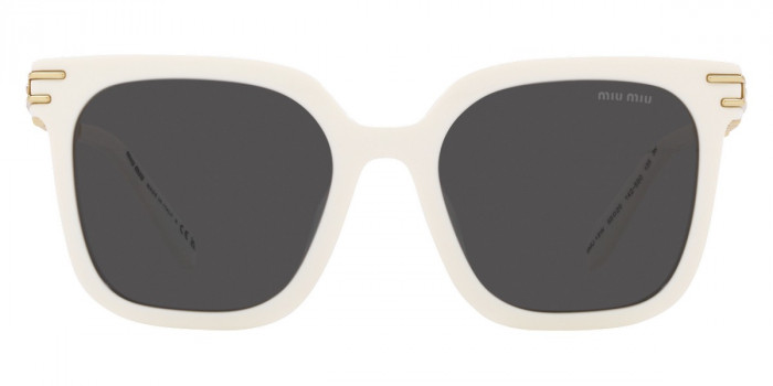 mi u さま MU A53S Miu Miu Sunglasses ZVN4I0 Pale Gold - eye-oo.com