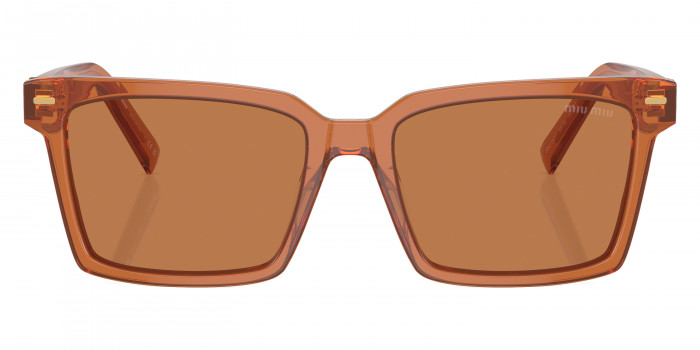Miu Miu MU 13ZSF Rectangle Sunglasses | EyeOns.com