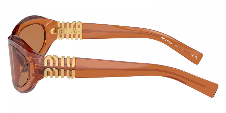 Color: Caramel Transparent (15T10I) - Miu Miu MU14ZS15T10I59