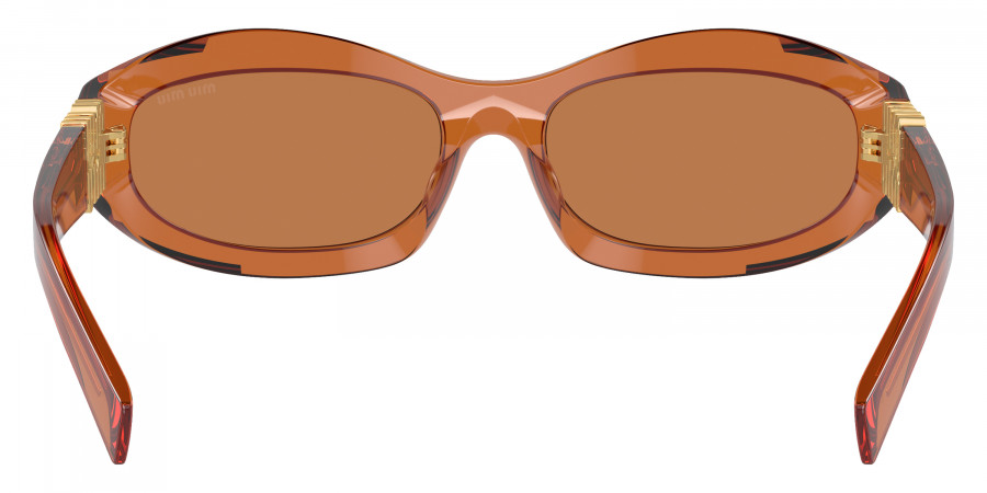 Color: Caramel Transparent (15T10I) - Miu Miu MU14ZS15T10I59