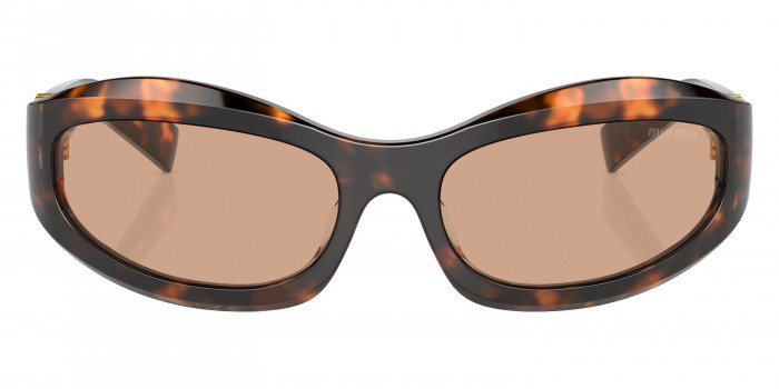 Miu Miu Glimpse MU 14ZSF 14L90H 61 - Honey Havana