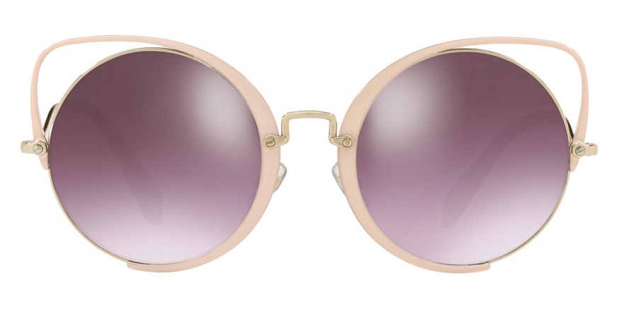 Miu Miu™ Core Collection MU 51TS 4UD085 54 - Pale Gold/Glitter Peach