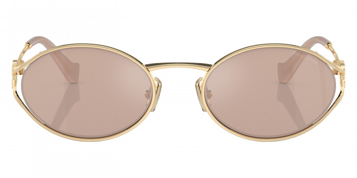 Miu Miu Logo MU 52YS ZVN20F 54 - Pale Gold