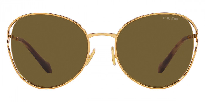Miu Miu MU 53YS ZVN5D1 58 Pale Gold Sunglasses