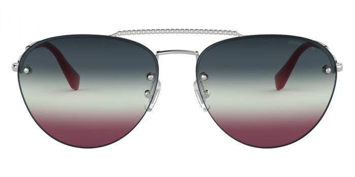 Miu Miu Core Collection MU 54US 1BC165 59 - Silver
