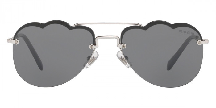 Miu Miu Core Collection MU 56US 1BC175 58 - Silver