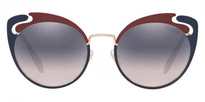 Miu Miu Core Collection MU 57TS HB5GR0 54 - Pale Gold/Garnet/Blue