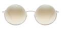 Silver / Gradient Light Brown Mirrored White