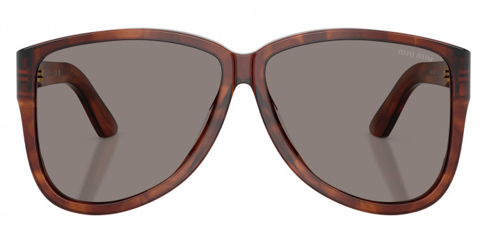 Miu Miu MU A08SF 26E80Q 61 - Striped Tobacco