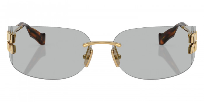 Miu Miu Logo MU A51S 5AK50K 75 - Gold