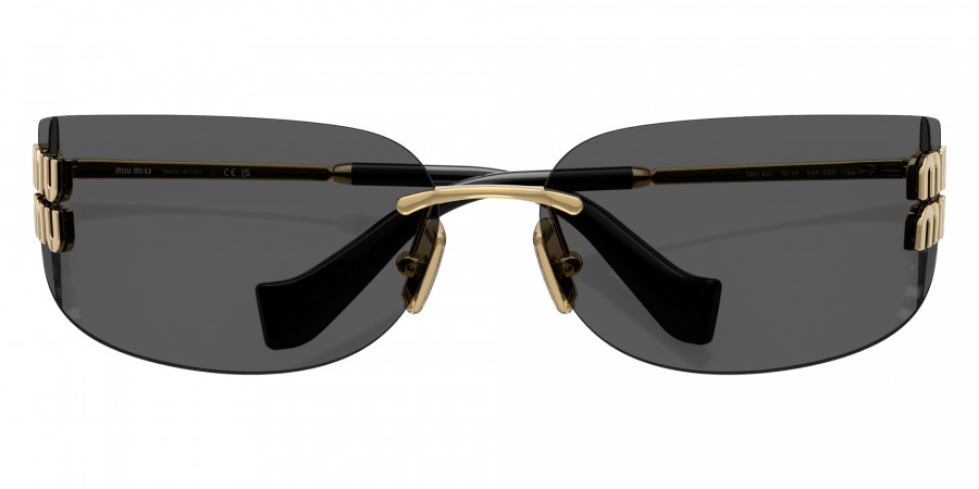 Color: Gold (5AK5S0) - Miu Miu MUA51S5AK5S075