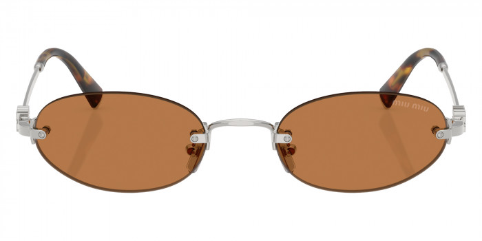 メガネ MiuMiu FW24 Miu Miu - 0MU A54S - 5AK08N (0MU A54S 5AK08N) MU A54S Miu Miu Sunglasses 5AK08N Gold - eye-oo.com