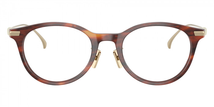 Moncler™ ME2022D 3034 50 - Shiny Striped Brown Havana