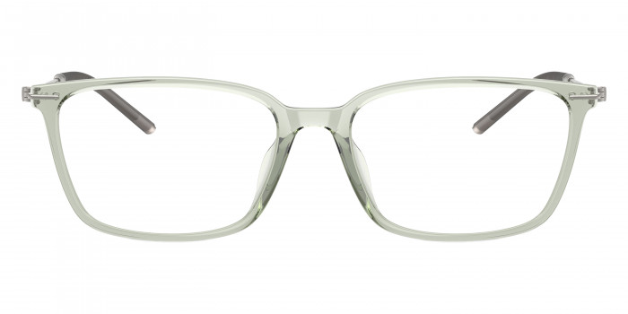 Moncler™ ME3004D 5016 55 - Transparent Shiny Green/Gunmetal Metal