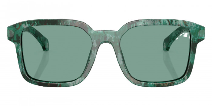 Moncler™ ME6006 Quaderna 301282 53 - Havana Green