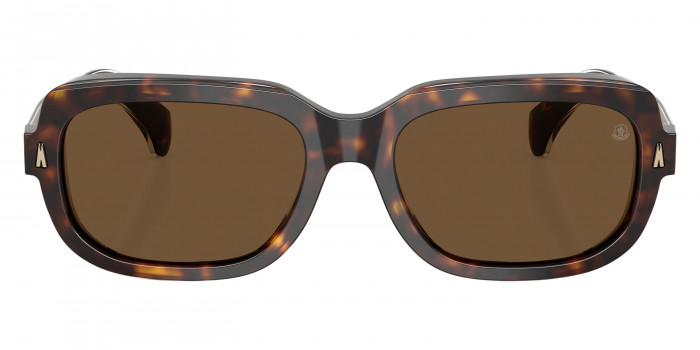 Moncler™ ME6008F SUNTRAP 300273 55 - Shiny Dark Havana