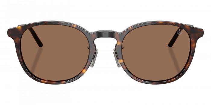 Moncler™ ME6011D BARBB 300273 49 - Shiny Havana/Matte Anthracite