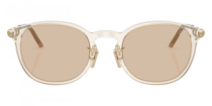 Moncler™ ME6011D BARBB 300393 49 - Transparent Shiny Butter/Matte Bronze